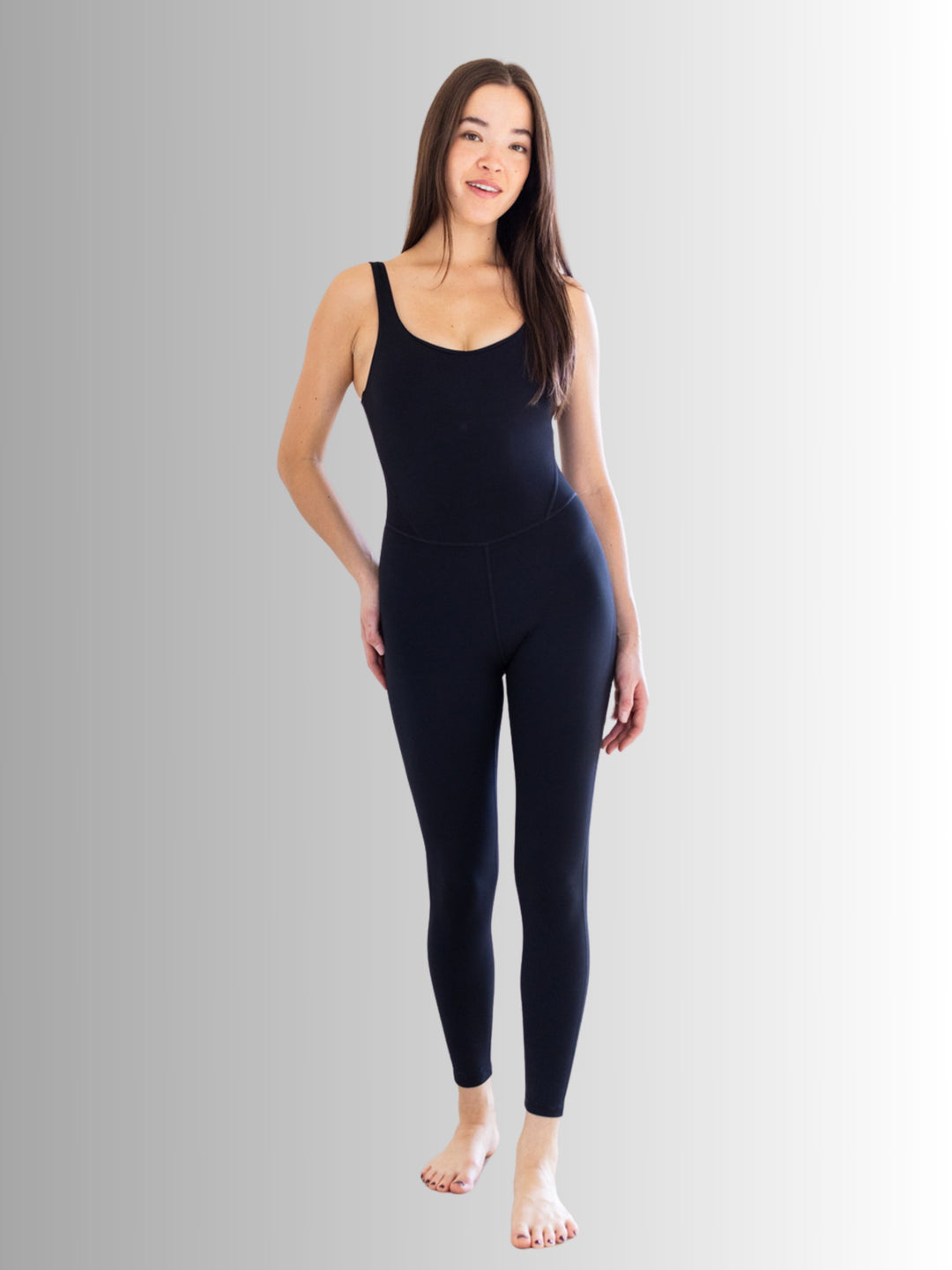 Zuri Full Body Leotard in Black