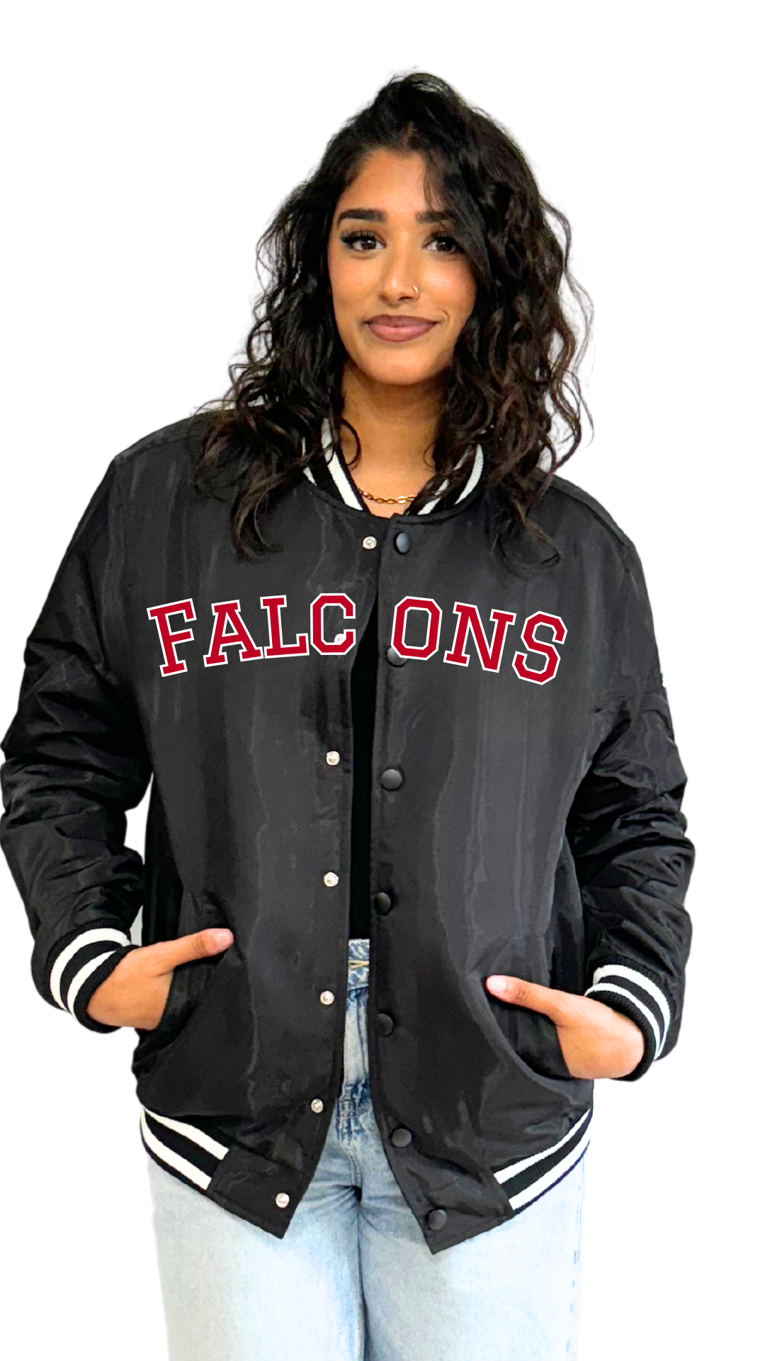 Surrey Falcons Varsity Bomber Jacket