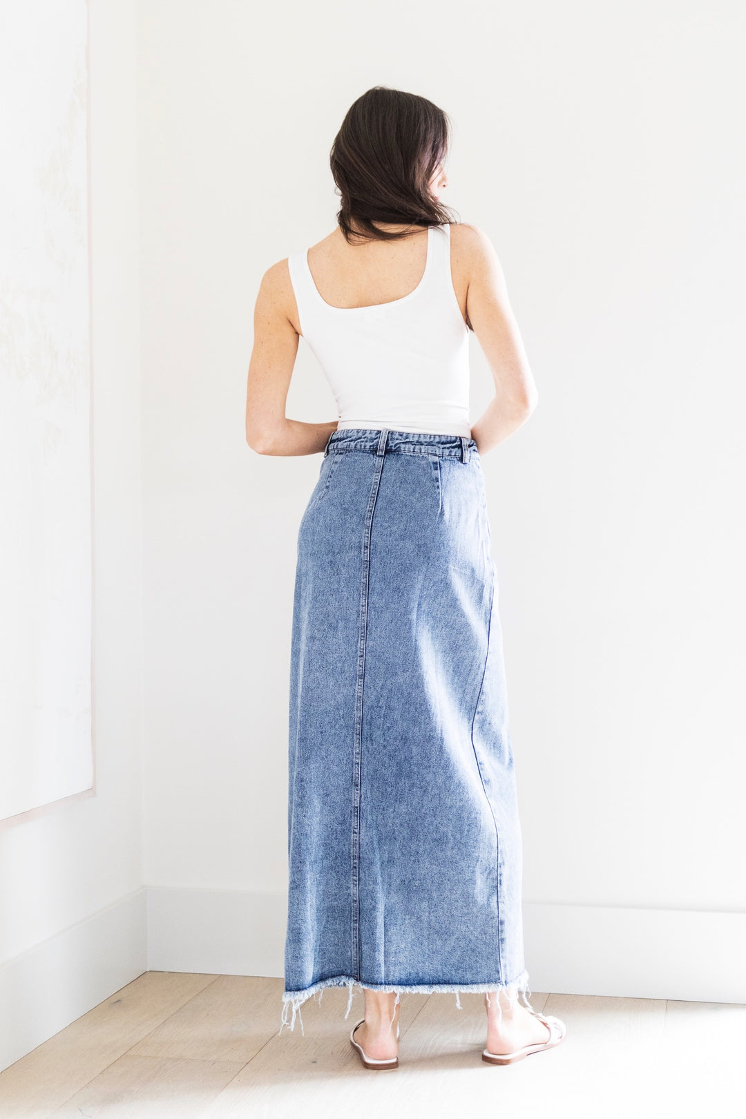 Jana Skirt in Medium Blue