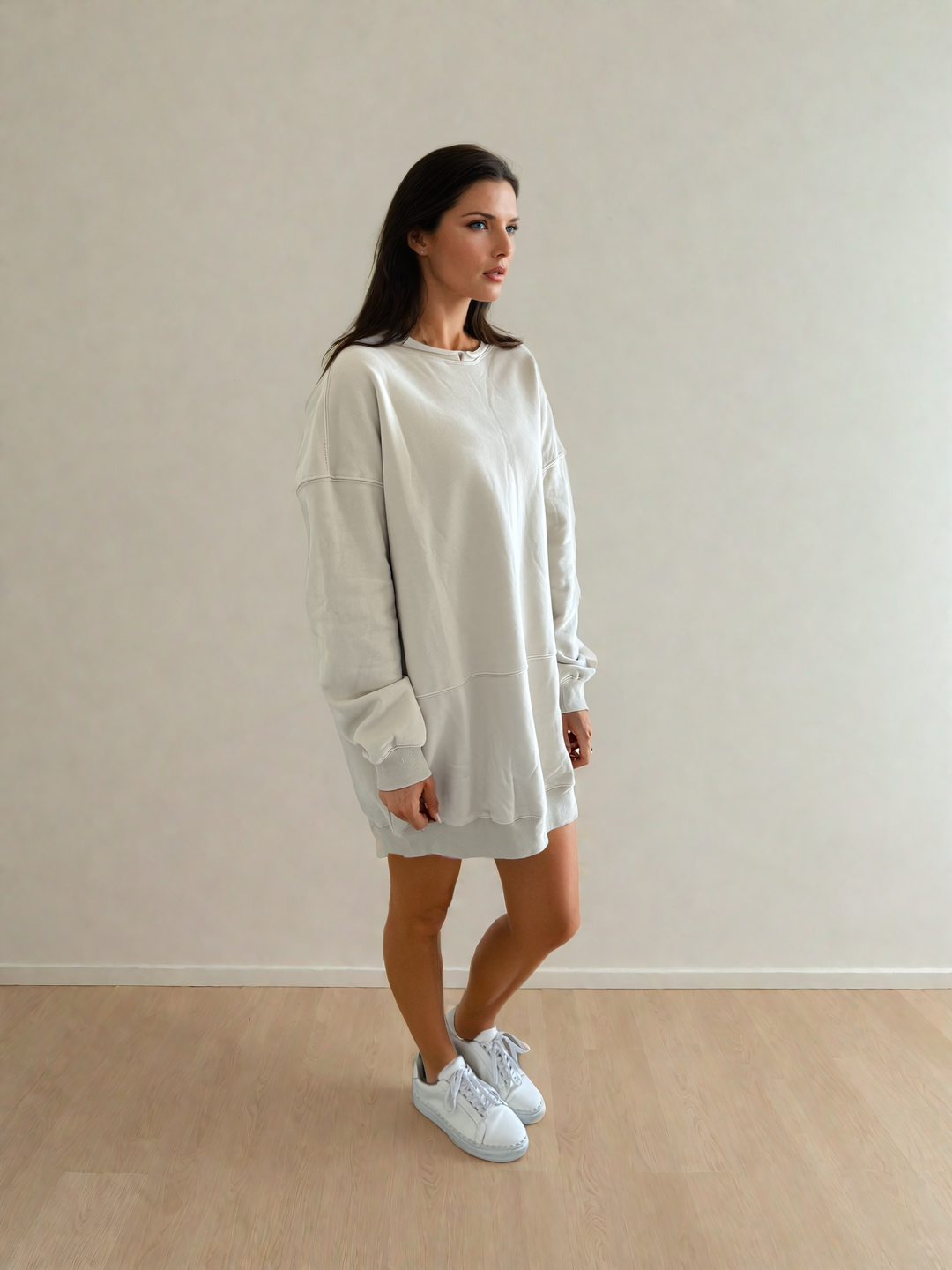 Rae Dress in Oat