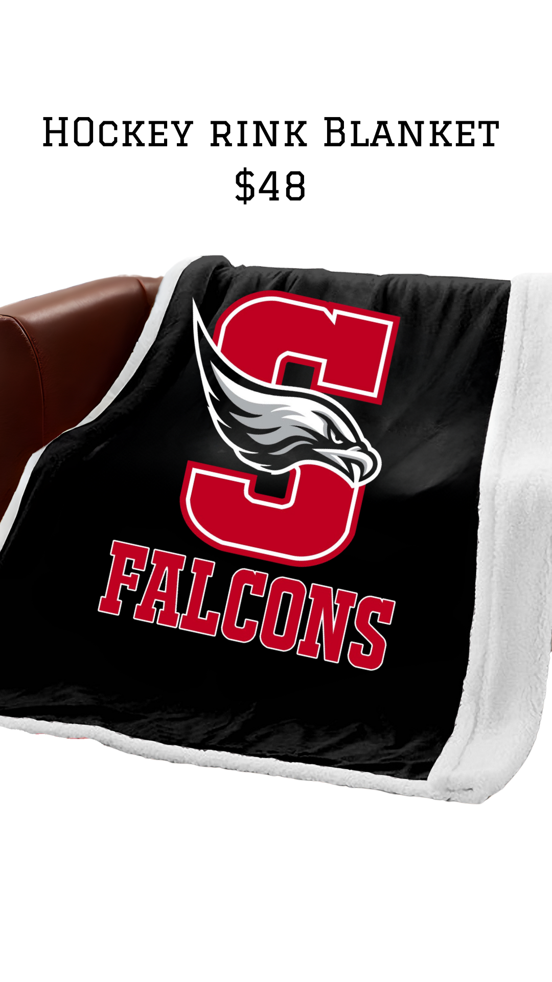 Surrey Falcon's Hockey Rink Blanket