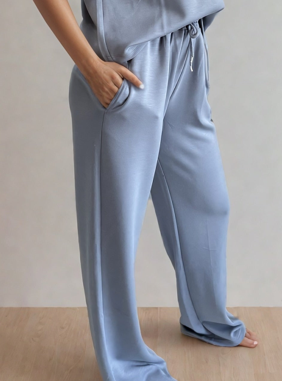 Adora LUXEflow Wide Leg Pant Sky