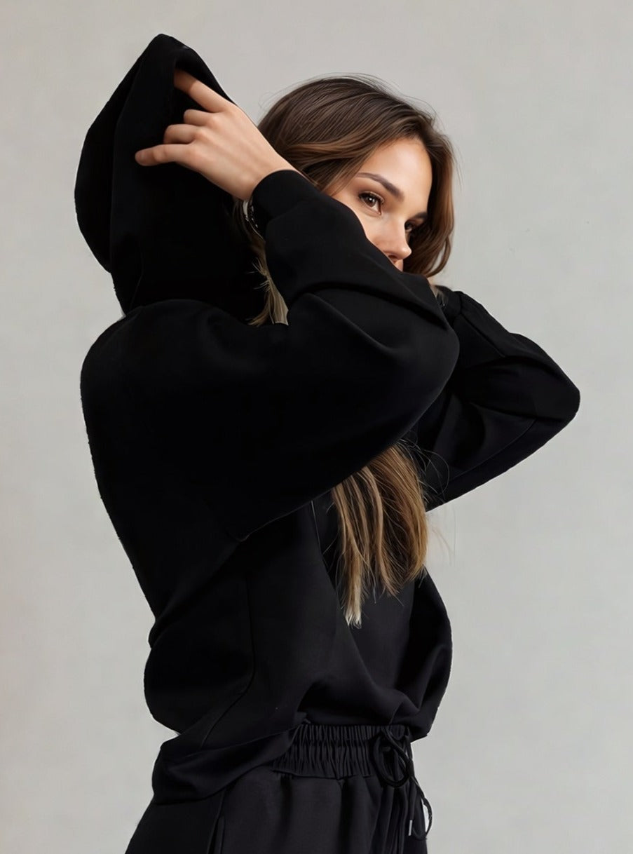 Carmen LUXEflow Hoodie Black