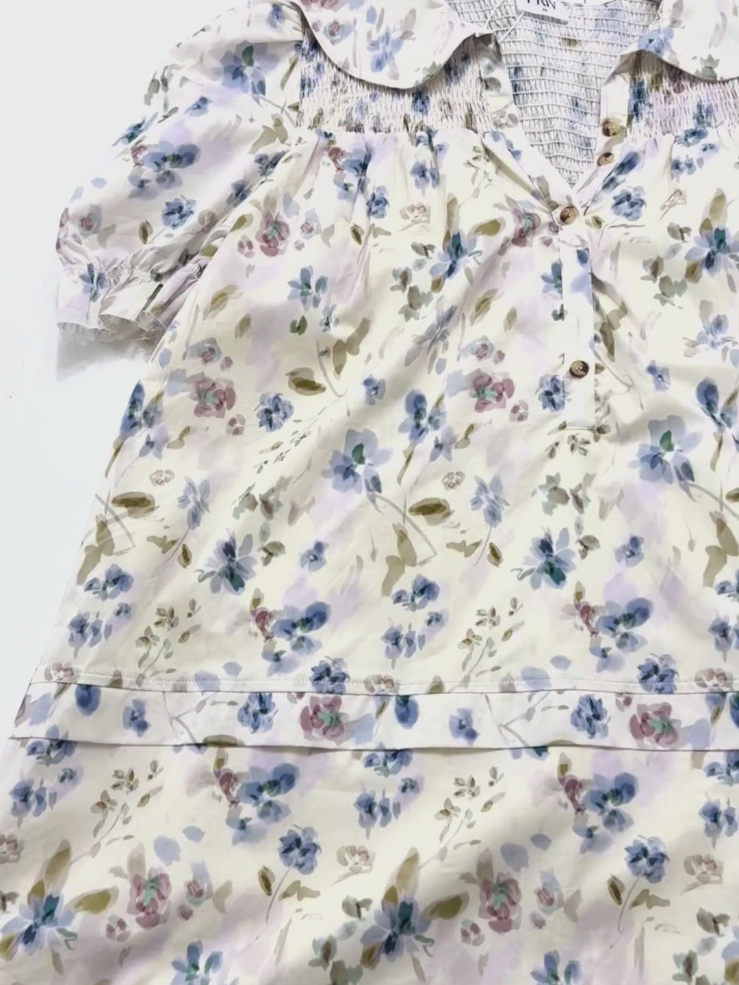 Jennie Smocked Dress Floral